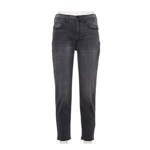 NWT Sonoma Ultra High Rise Mom Jeans Black Size 10 Size 18